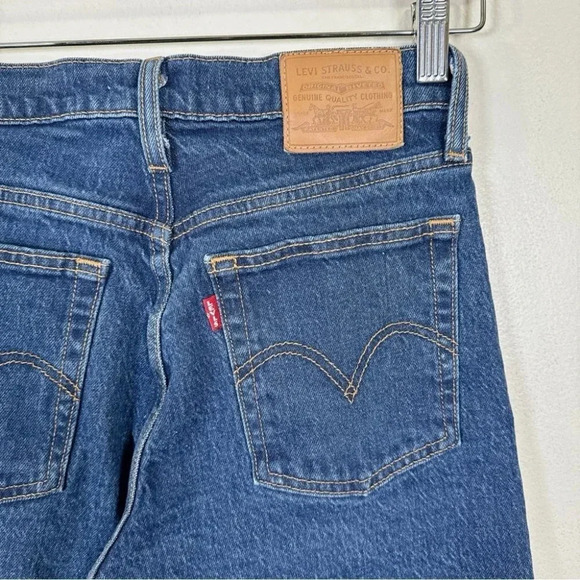 Levi's Womens Size 24 Wedgie Icon Fit Dark Wash  Jeans - Picture 14 of 16